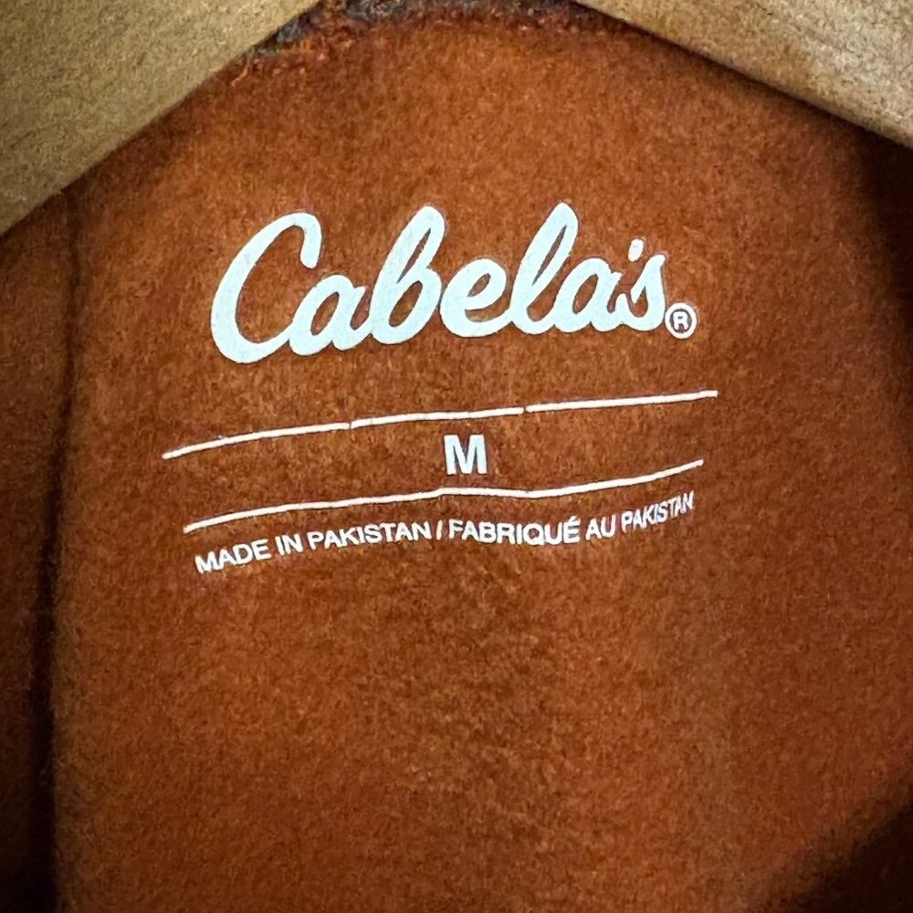 Cabela's Burnt Orange‎ Logo Hoodie Medium - Picture 6 of 6